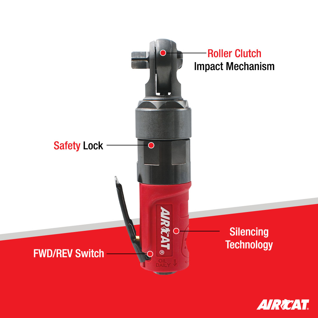 AIRCAT 3/8″ COMPACT IMPACTING RATCHET – AIRCAT Official Site