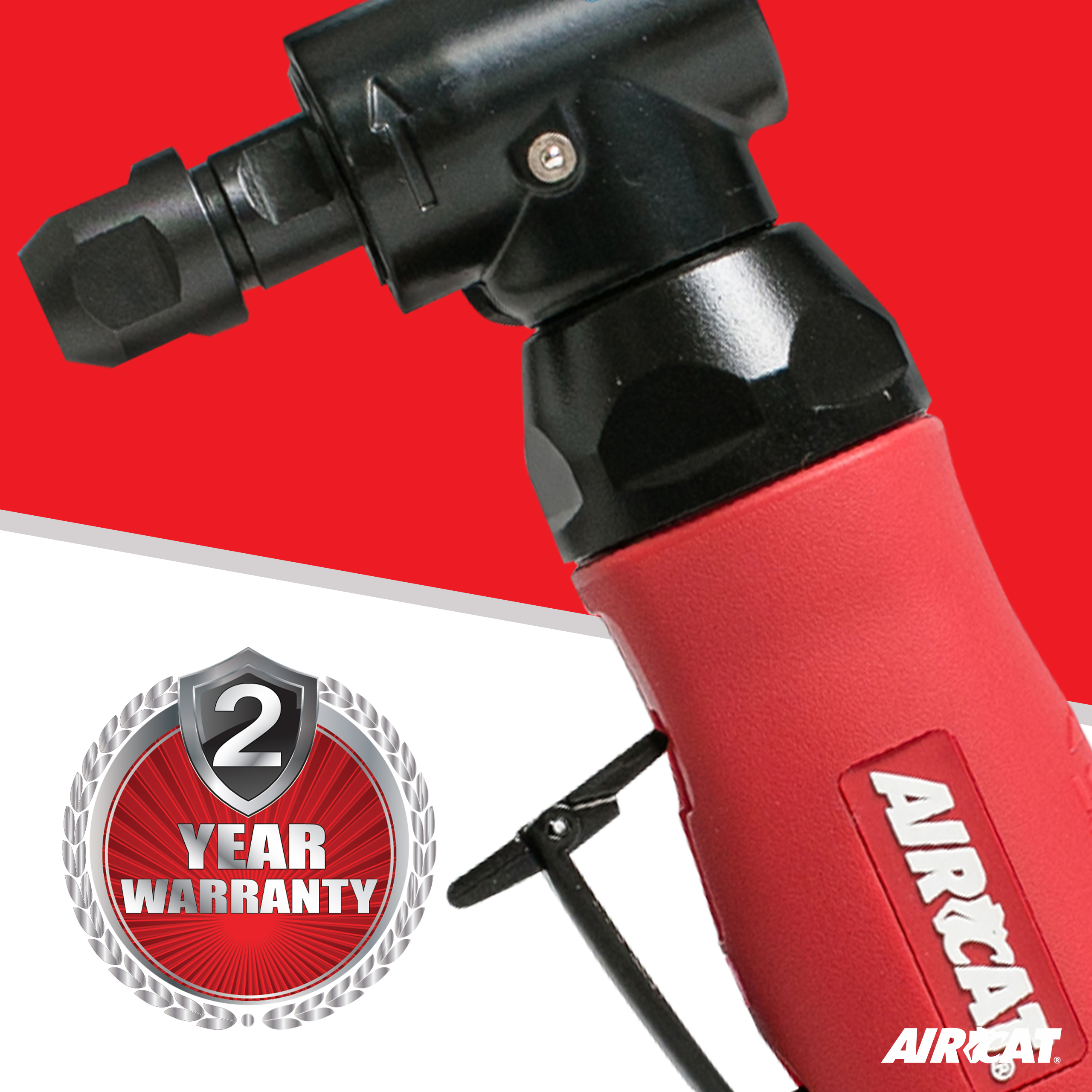 AIRCAT .75 HP ANGLE DIE GRINDER WITH SPINDLE LOCK – AIRCAT