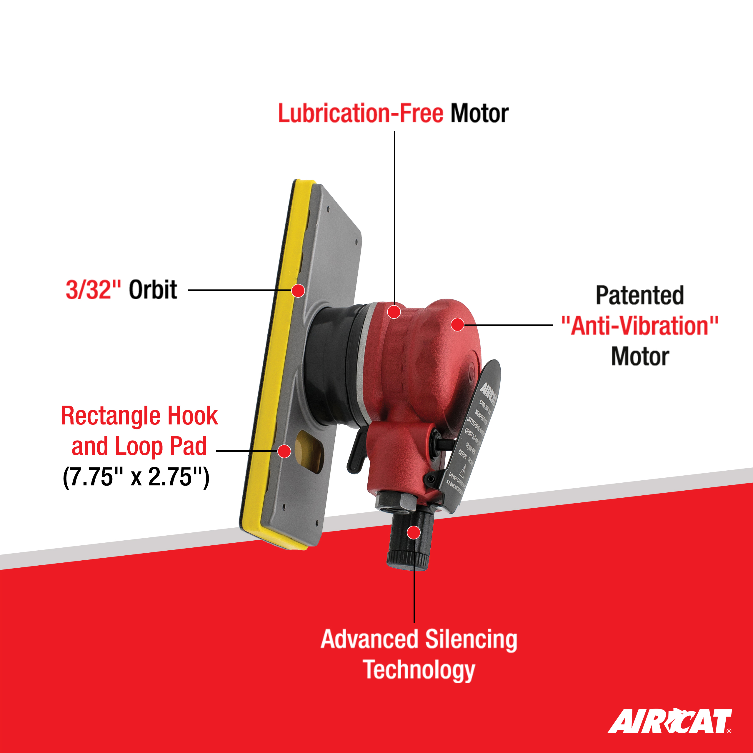 小物 A.D.S.R. ADSR bullock03 AIRCAT Jitterbug Sander – AIRCAT Official Site