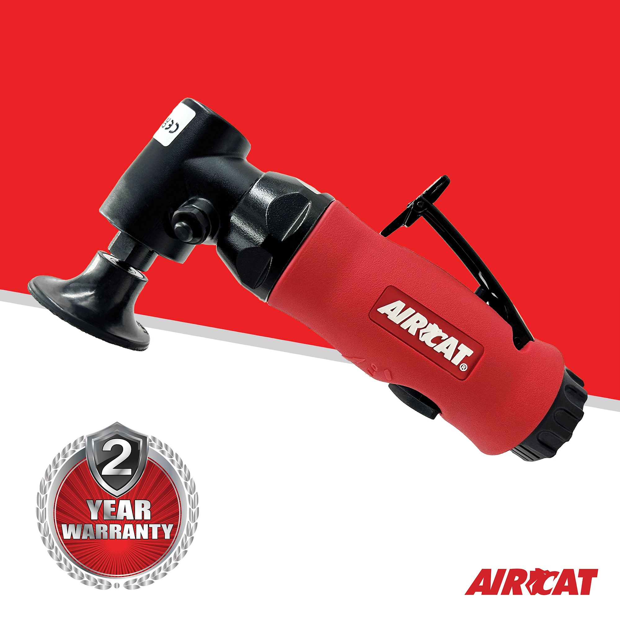 AIRCAT .75 HP ANGLE DISC SANDER WITH SPINDLE LOCK – AIRCAT